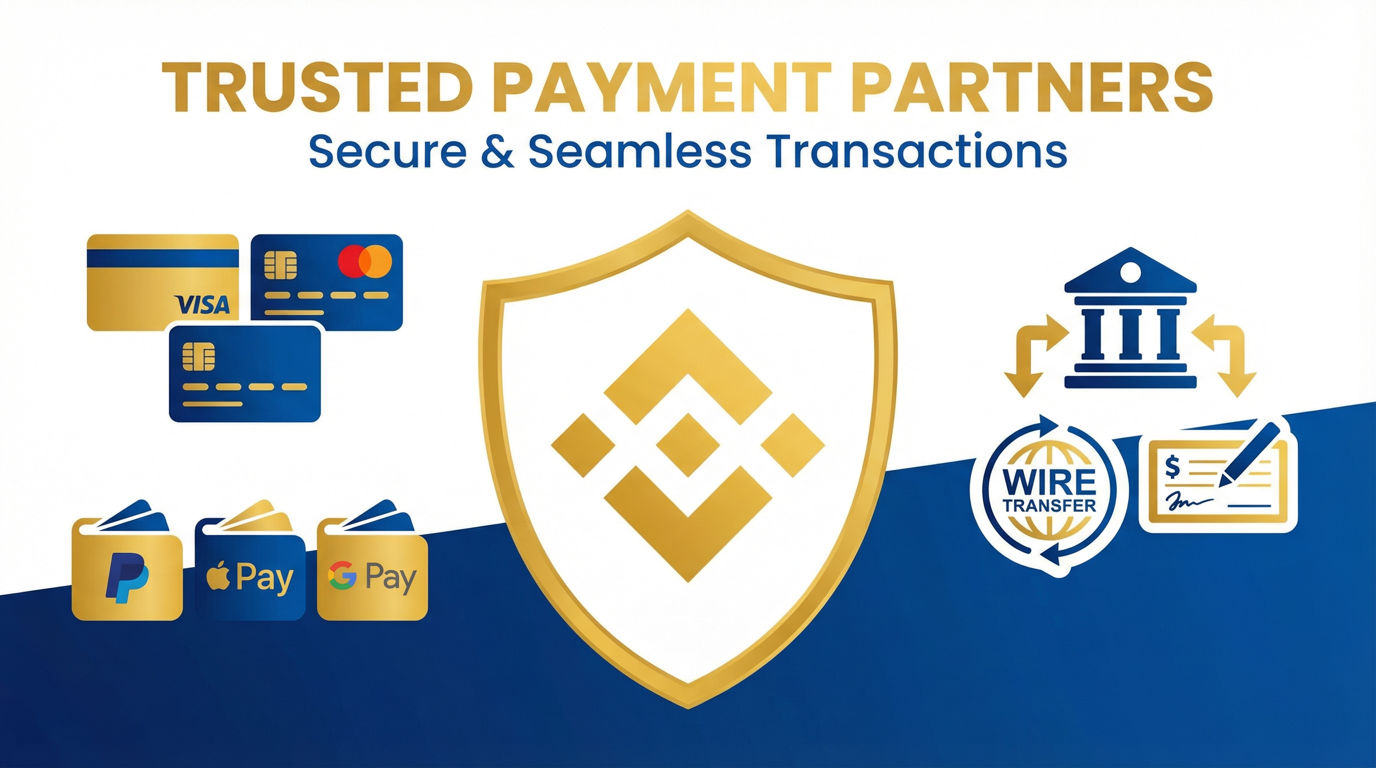 开户网站支持的支付方式,包括币安加密货币、信用卡和电子钱包